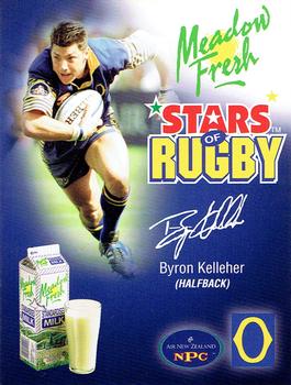 1999 Meadow Fresh Milk South Island Stars of Rugby #NNO Byron Kelleher Front